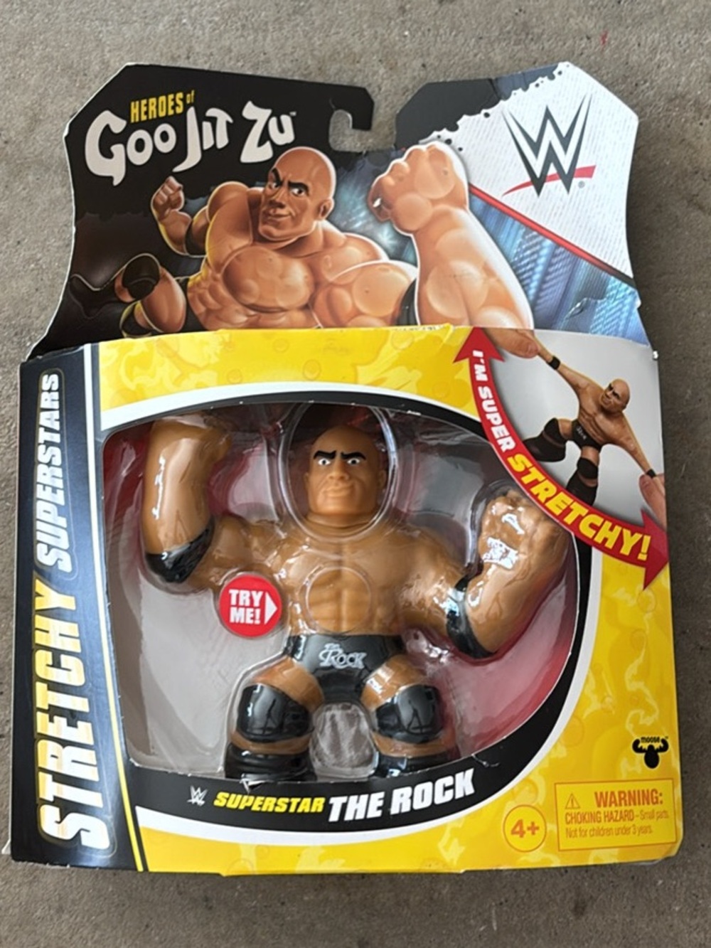 Heroes of Goo Jit Zu WWE Superstar The Rock (C-1)